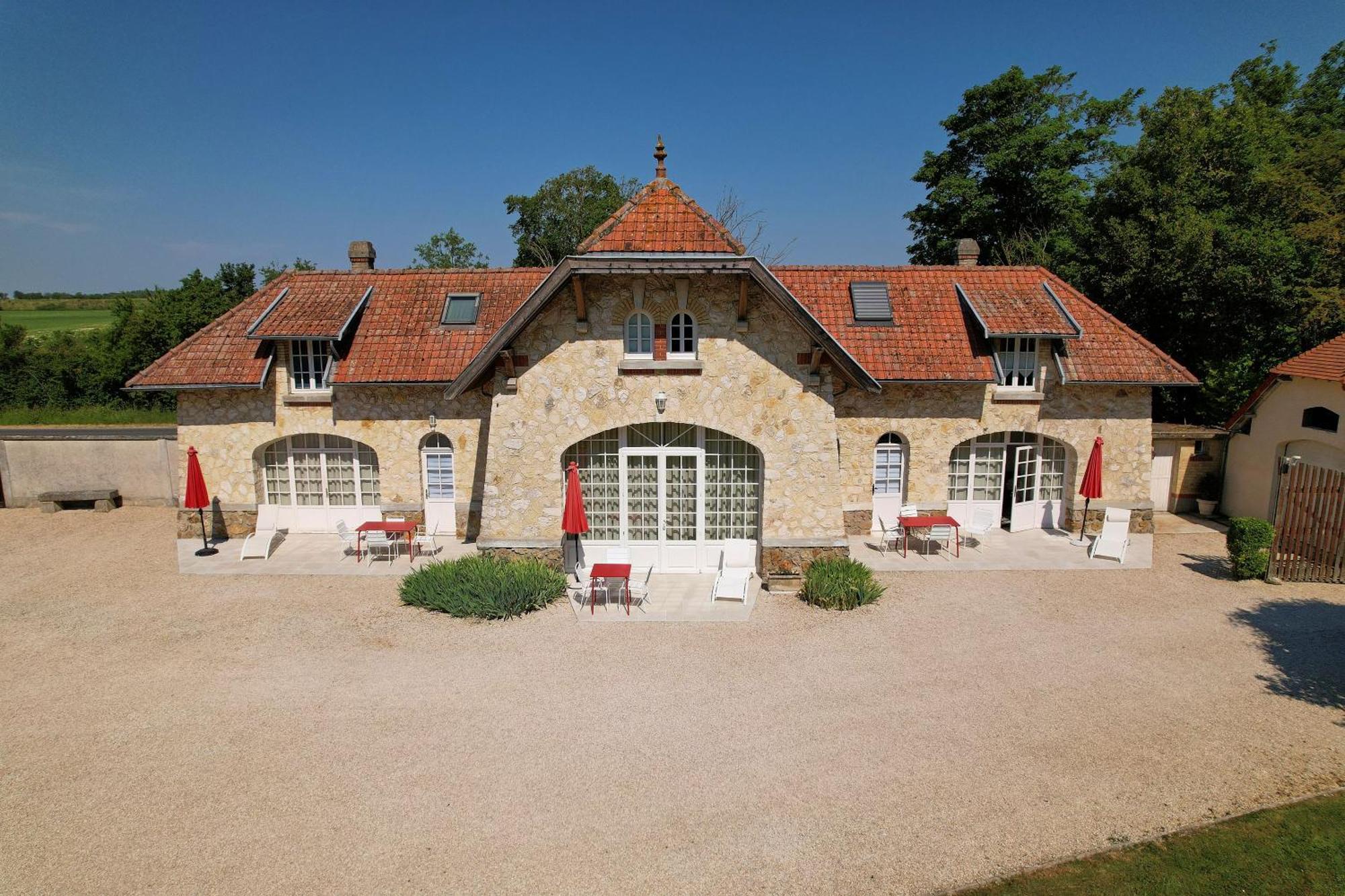Bed and Breakfast La Bertonnerie En Champagne Prunay Exterior foto